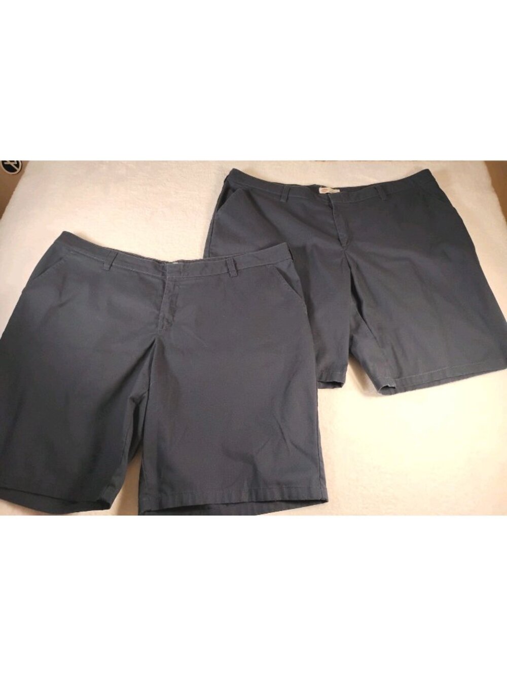 Lot Of Two Vtg Dickies Crafted For Women Chino Work Casual Outdoor Shorts 2XL